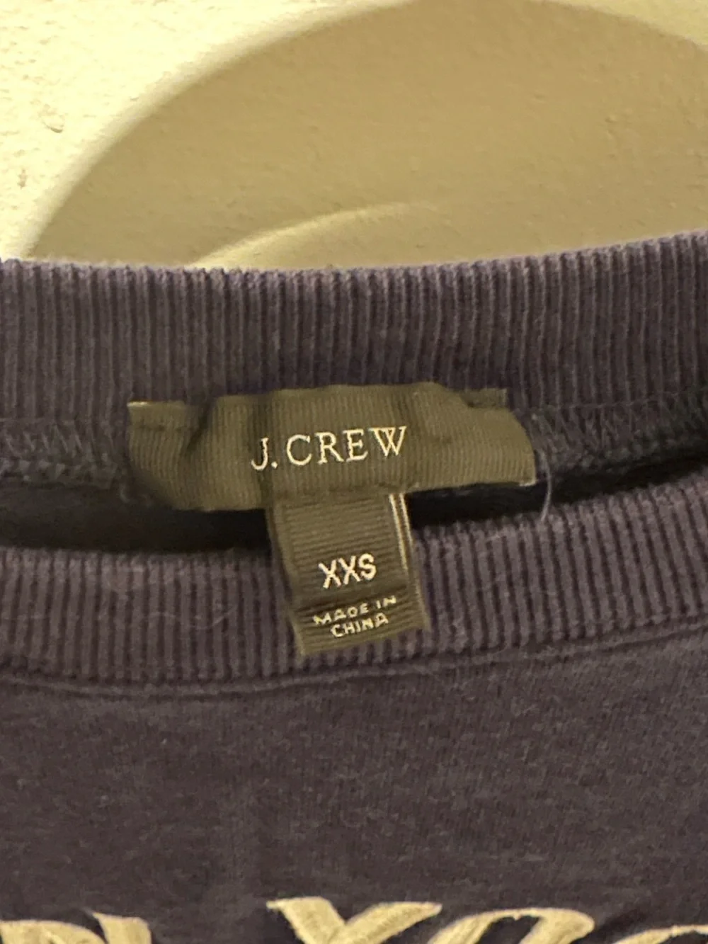 J Crew New York sweatshirt